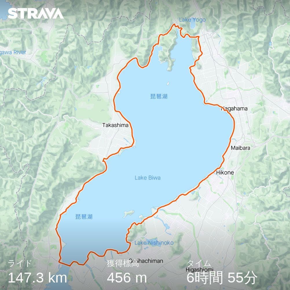 琵琶湖一周ツーリング