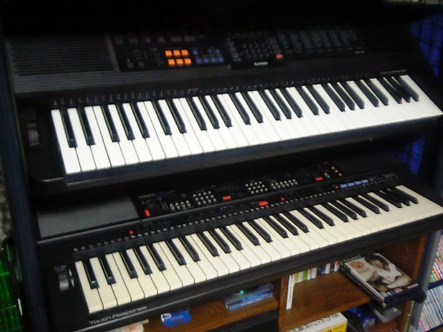 �����Ƃقړ�������CTK-750�̓L�[�{�[�h�Ńh������@���i�e���j�r�Z�����m�ɂ�������ł�(��)PSR-500�͉����D�݂ł��B