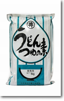 写真をクリックすると、調理イメージがご覧いただけます。 粉末うどんつゆ