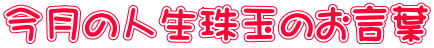 今月のありがたいお声
