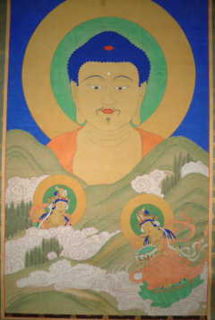 国宝-絵画｜阿弥陀聖衆来迎図［高野山有志八幡講十八箇院/和歌山